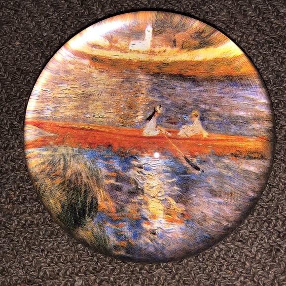 NIB Laurel Ink Renoir French Crystal Paperweight - Picture 1 of 8